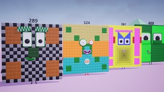 Fan-made Square Numberblocks - from 1 to 400.