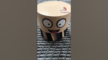 #Dinni_Crafts 13 | Minion theme circular explosion box full video