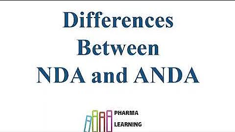 Difference Between NDA and ANDA