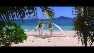 красивая Свадьба на острове Бон видео