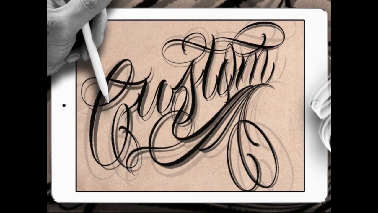 Tattoo Font – Tattoo Pro Stencils