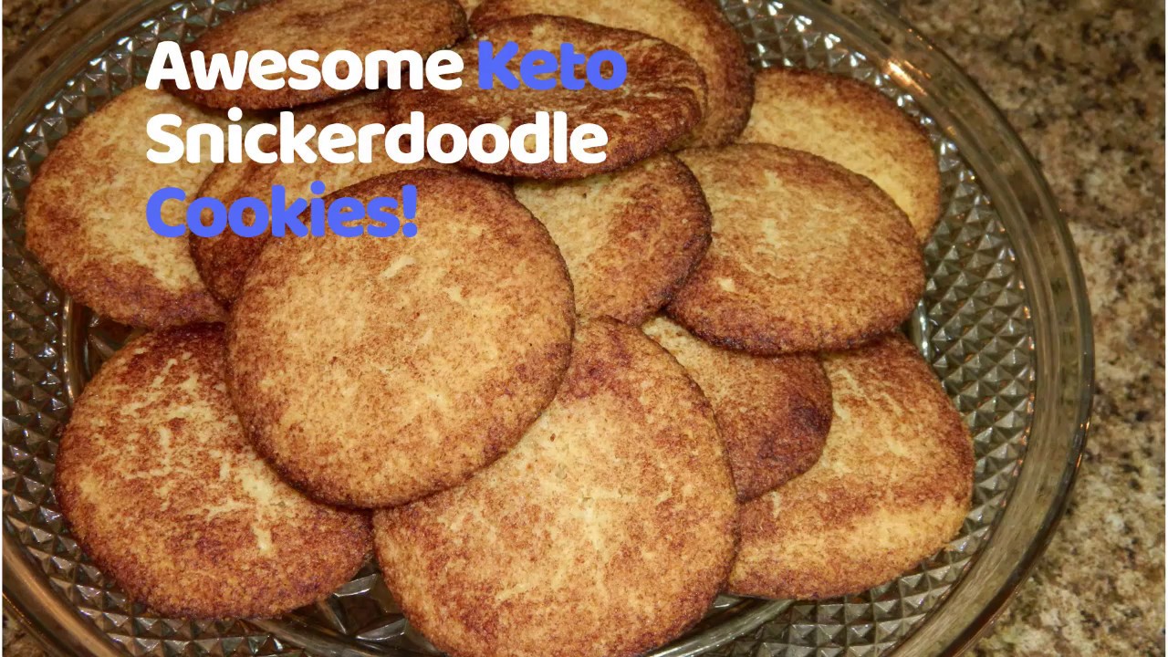 Keto Snickerdoodle Cookies! YouTube