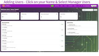 WPI Portal - Adding Users