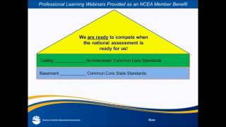NCEA Implementing CCSS Secondary Schools Webinar 020314