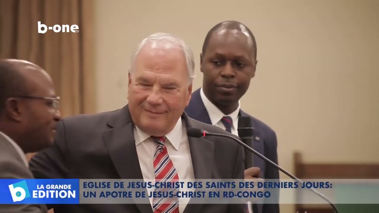 Église de Jésus Christ des saints des derniers jours :  un Apôtre de Jésus en RD CONGO