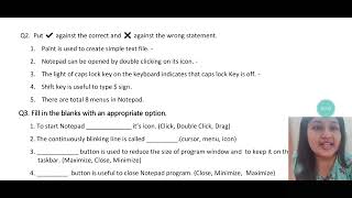 Std 2 Computer Ch 4 Worksheet Full