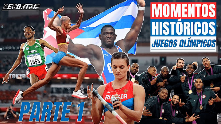 Los 10 MOMENTOS que cambiaron la HISTORIA de los JUEGOS OLÍMPICOS pt.1 🥇 La MAGIA de las OLIMPIADAS🎥