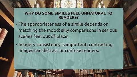 Why Do Some Similes Feel Unnatural To Readers? - The Prose Path