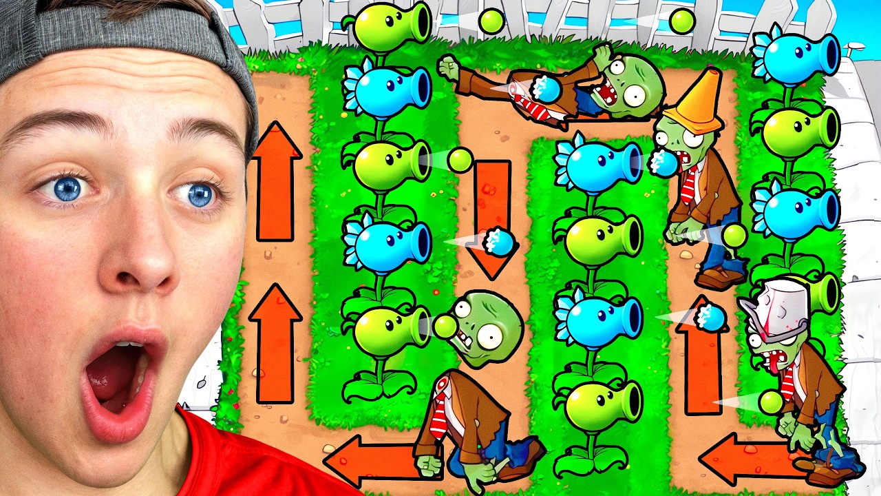 Plants vs Zombies Just Added TOWER DEFENSE Mode..