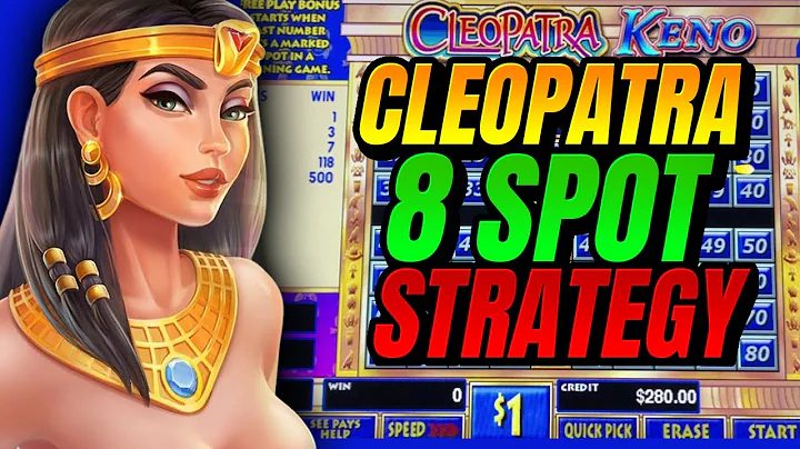 Cleopatra Keno 8 Spot Pattern Heather Gaspar