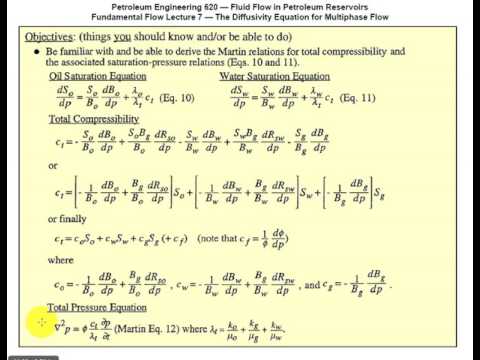 Differential Equations - Fluid Flow in Petroleum ...