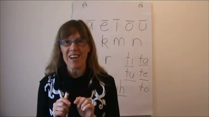 How to pronounce te reo Mori - Sharon Holt