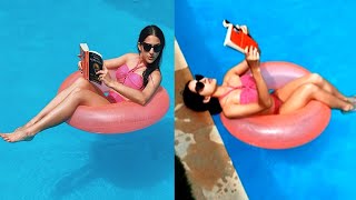 Sara Ali Khan Looks Stunning As She Basks In The Pool