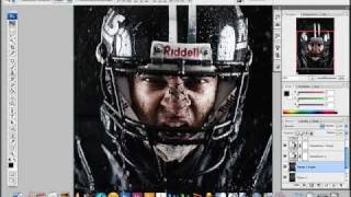 Marc Huth - Football portrait - Photoshop video