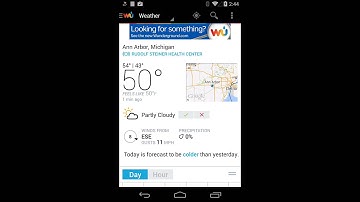Weather Underground App Demo