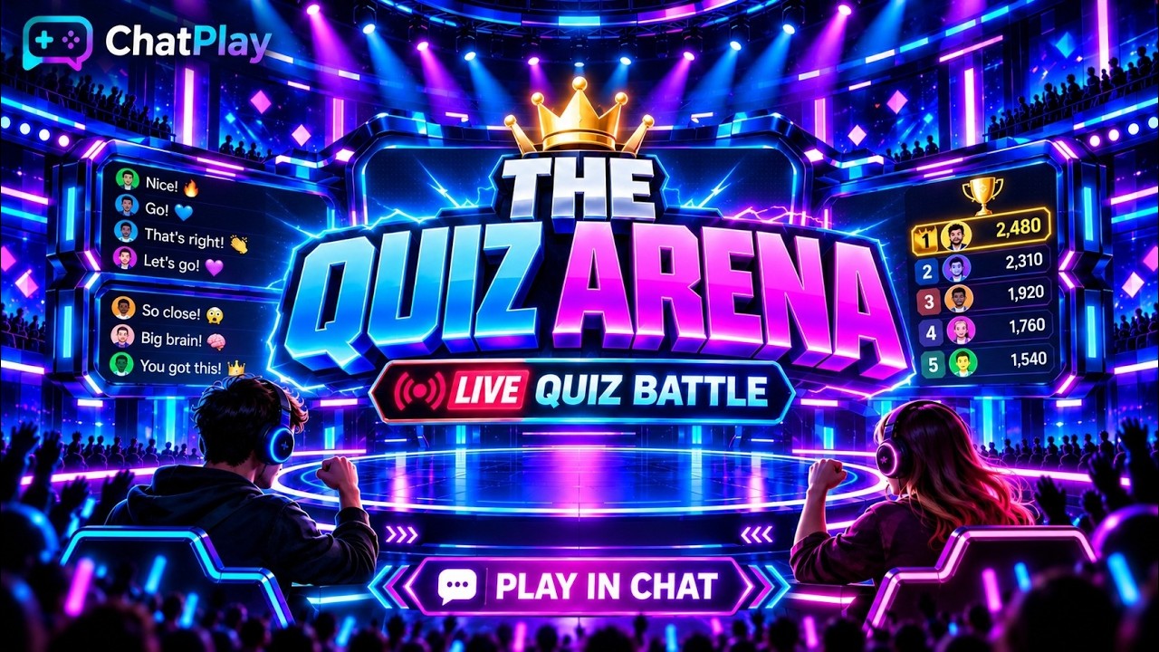 LIVE Trivia Quiz 🧠 Can You Take #1? Type 1–4 in Chat to Play! (Portrait ...