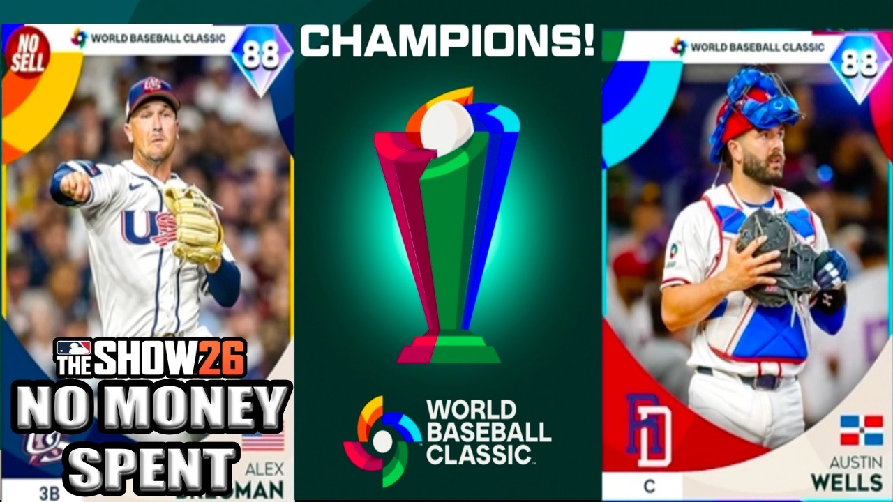 I Completed The World Baseball Classic Mini Season & Program!! MLB The ...