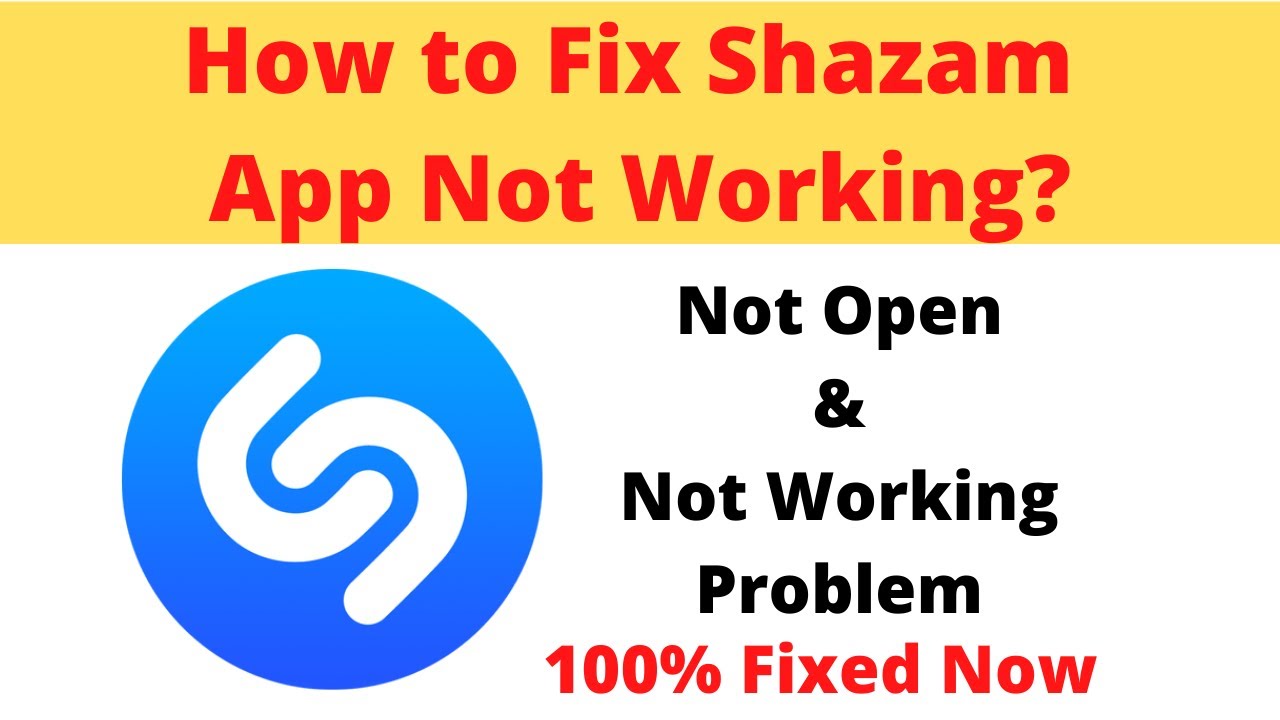 How to Fix Shazam Not Working Problem Android & Ios Not Open Problem