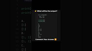 Same Function… Output Change 😳🔥 | Python Trap #shorts #coding #python#viralshorts#trendingshorts