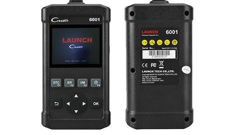 CREADER 6001 OBD2 SCANNER REVIEW