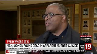 Man, woman found dead in suspected Akron murder-suicide