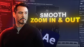 Smooth Zoom IN & OUT | After Effects Tutorial