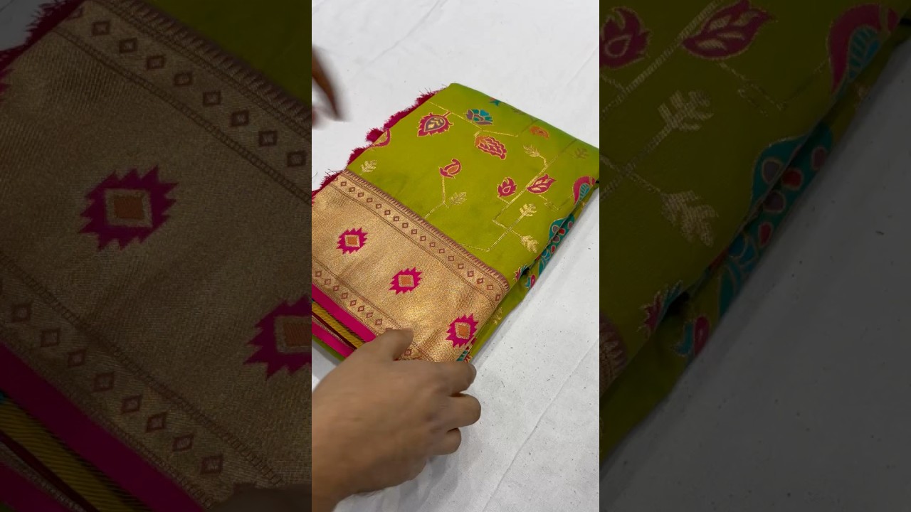 Peacock Jaal Soft Silk Paithani