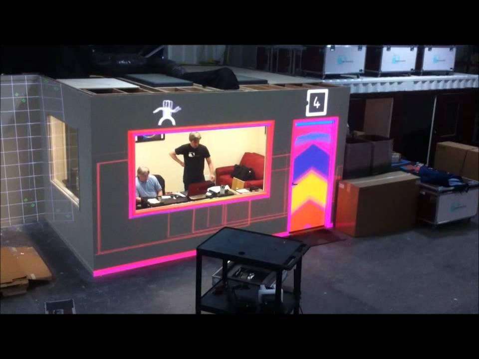 Projection Mapping Test video with WorldStage San Carlos, CA - YouTube