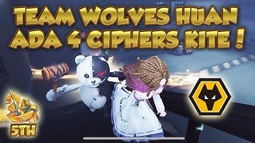 #11 When Rank 5 Survivor 4 Ciphers Kite Using Ada! (Wolves Huan) | Leo Memory | Identity V | 第五人格