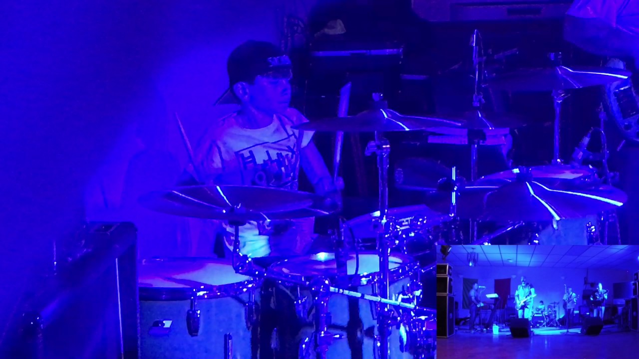 Alex Shumaker 10 year old drummer Sitting in with MTR for Tunes for