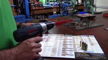 Dillon RL550B, 223/5.56, Video 50, PPT, Redding Reloading Primer Pocket Uniformer