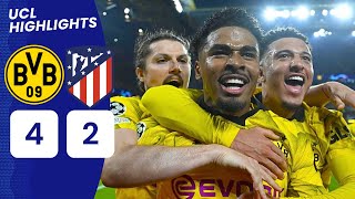 Borussia Dortmund vs Atletico Madrid (4-2) | All Goals \& Highlights | Champions League 23\/24