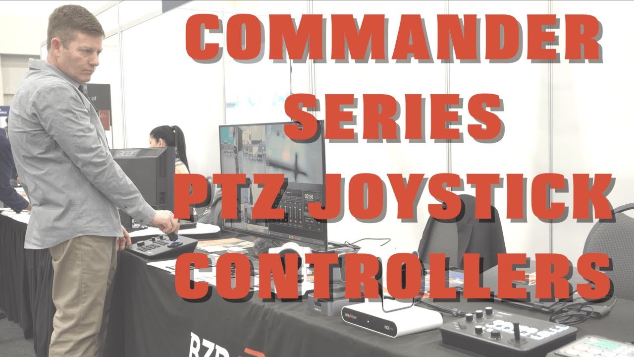 BZBGEAR Commander Series PTZ Joystick Controllers