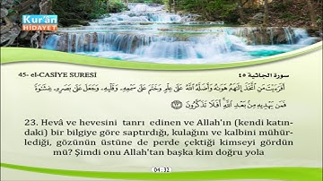 45 | Câsiye | Saber `Abdül-Hakam | Meşari Raşid Al-Afasi | سورة الجاثية | مشاري راشد | صابرعبد الحكم