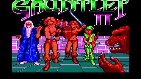Gauntlet II Intro Music for the Amstrad CPC