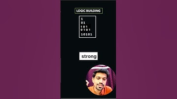 Logic Building Pattern   #datastructures #dsa #programming #share #reels #interview #ai