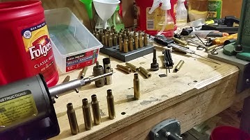 Lee case length trimmer using modified XR hand primer explained