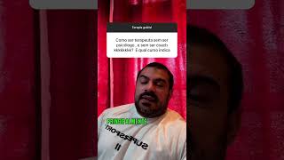 Terapeuta Quem Pode Ser Qual Curso Fazer terapeuta terapia psicologia