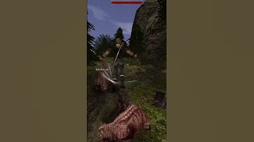 Gothic II Gold: Molerats use the special attack #gaming #gothic2  #1v1