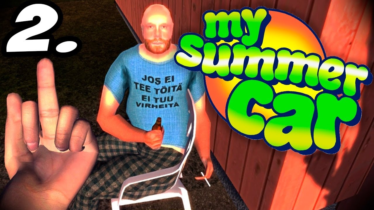 PRIMERA MUERTE Y PRIMER DIA DE TRABAJO! #2 - MY SUMMER CAR GAMEPLAY ESPAÑOL camera iphone 8 plus apk
