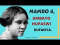 Mambo 4 Ambayo Hupaswi Kufanya Katika Maisha Yako Goalhall 