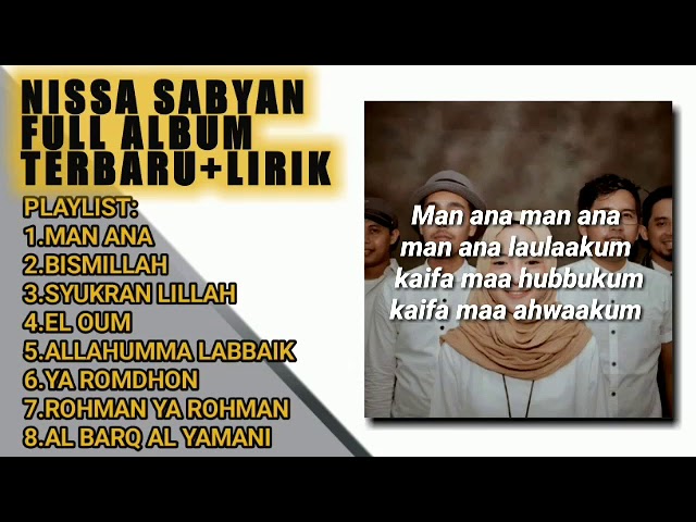 Nissa sabyan terbaru | full album | man ana | lirik class=