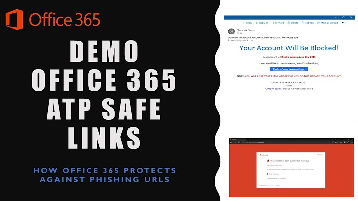 Office 365 ATP Safe Link Demo
