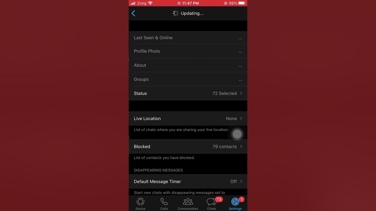 how-to-off-whatsapp-last-seen-in-iphone-youtube