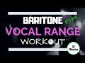 Baritone Vocal Workout - Improve Your Range