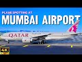 Qatar Airways Boeing 777F Cargo Departure | Early Morning Plane Spotting | Mumbai Airport 
