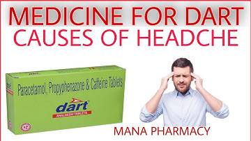 Dart tablet uses in telugu |best tablet for headche
