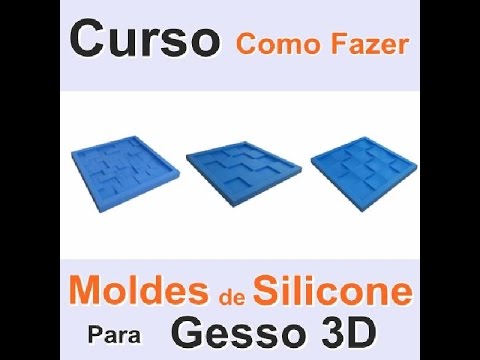 Como Fazer Moldes De Silicone Para Gesso 3d Youtube