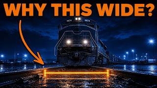 Why Train Tracks Are Exactly 4 Feet 8½ Inches Wide