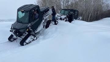 Testing the Ranger XP1000 in the snow